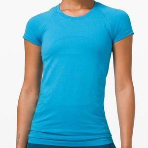 Lululemon Swiftly Tech Short Sleeve 2.0 Turquoise Tide Sz 6